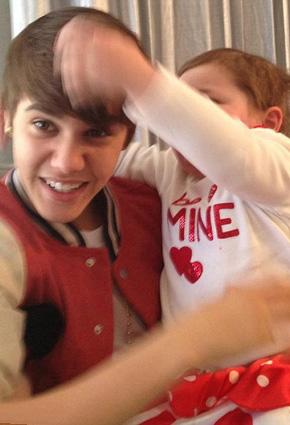 أين احتفل جاستن بيبير بعيد الحب؟